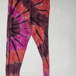 Vibrant Tie-Dye Leggings